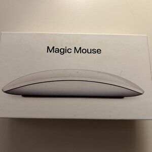 Apple Magic Mouse 2 Wireless Mouse - White (A1657) with charging cable